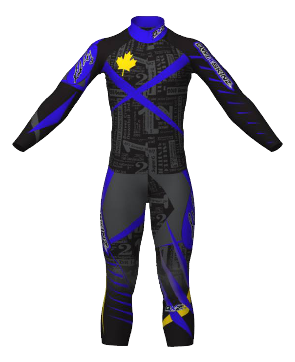 Erik Guay Special Edition Suit Blue