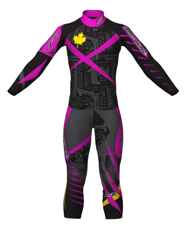 Erik Guay Special Edition Suit Pink